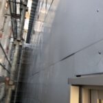 東京都葛飾区　住宅の外壁　鉄板貼り